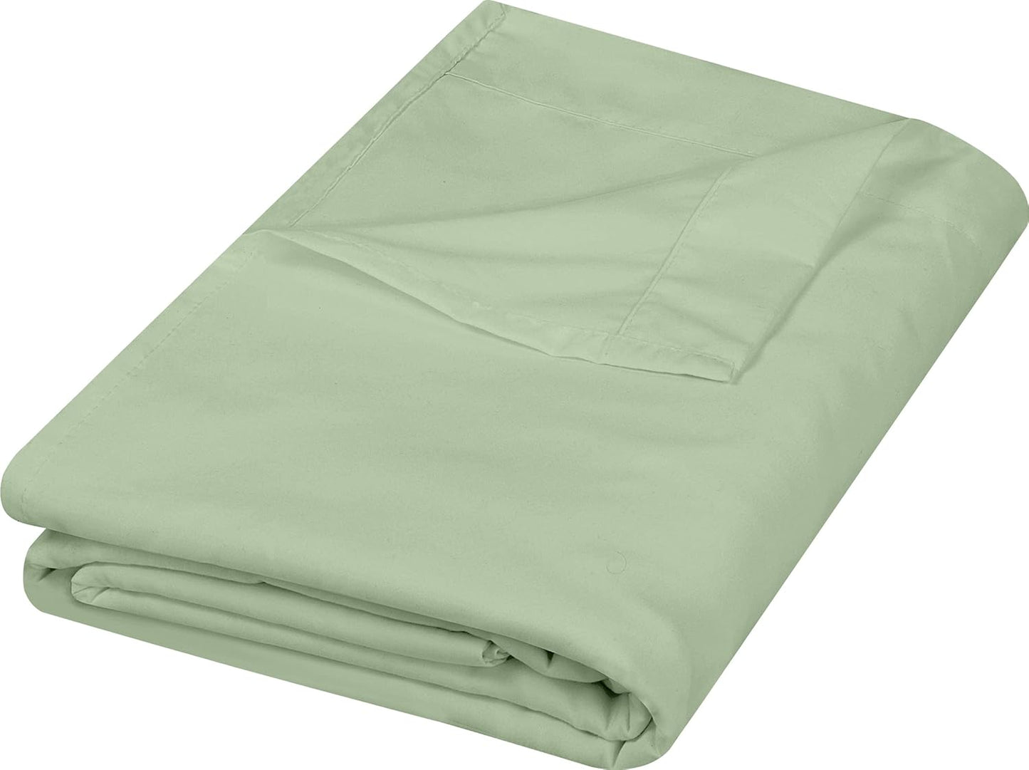 Utopia Bedding Flat Sheet - 1 Pack (Queen, White) - Soft Brushed Microfiber Fabric - Shrinkage & Fade Resistant Top Sheet - Easy Care Bed Sheet