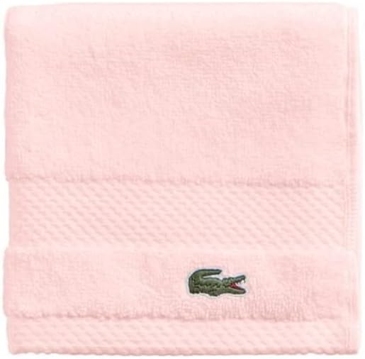 Lacoste Heritage Supima Cotton Bath Towel, Aloe, 30" x 54"