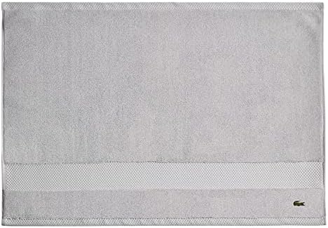 Lacoste Heritage Supima Cotton Bath Towel, Aloe, 30" x 54"