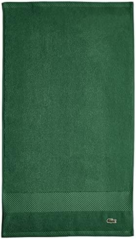 Lacoste Heritage Supima Cotton Bath Towel, Aloe, 30" x 54"