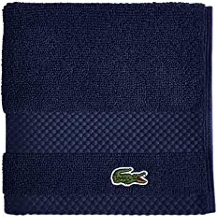 Lacoste Heritage Supima Cotton Bath Towel, Aloe, 30" x 54"
