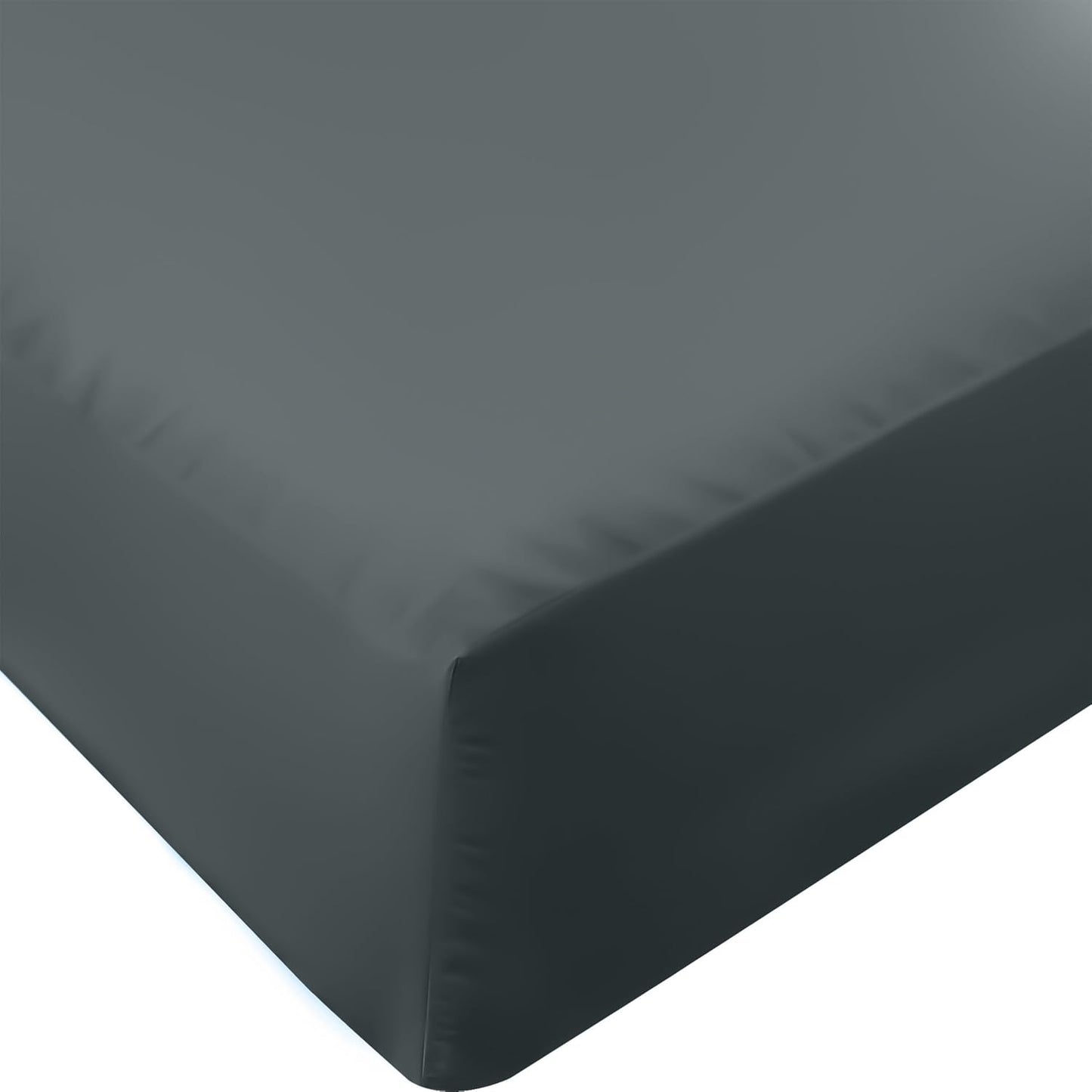 Utopia Bedding King Fitted Sheet - Bottom Sheet - Deep Pocket - Soft Microfiber - Shrinkage and Fade Resistant - Easy Care -1 Fitted Sheet Only (Grey)