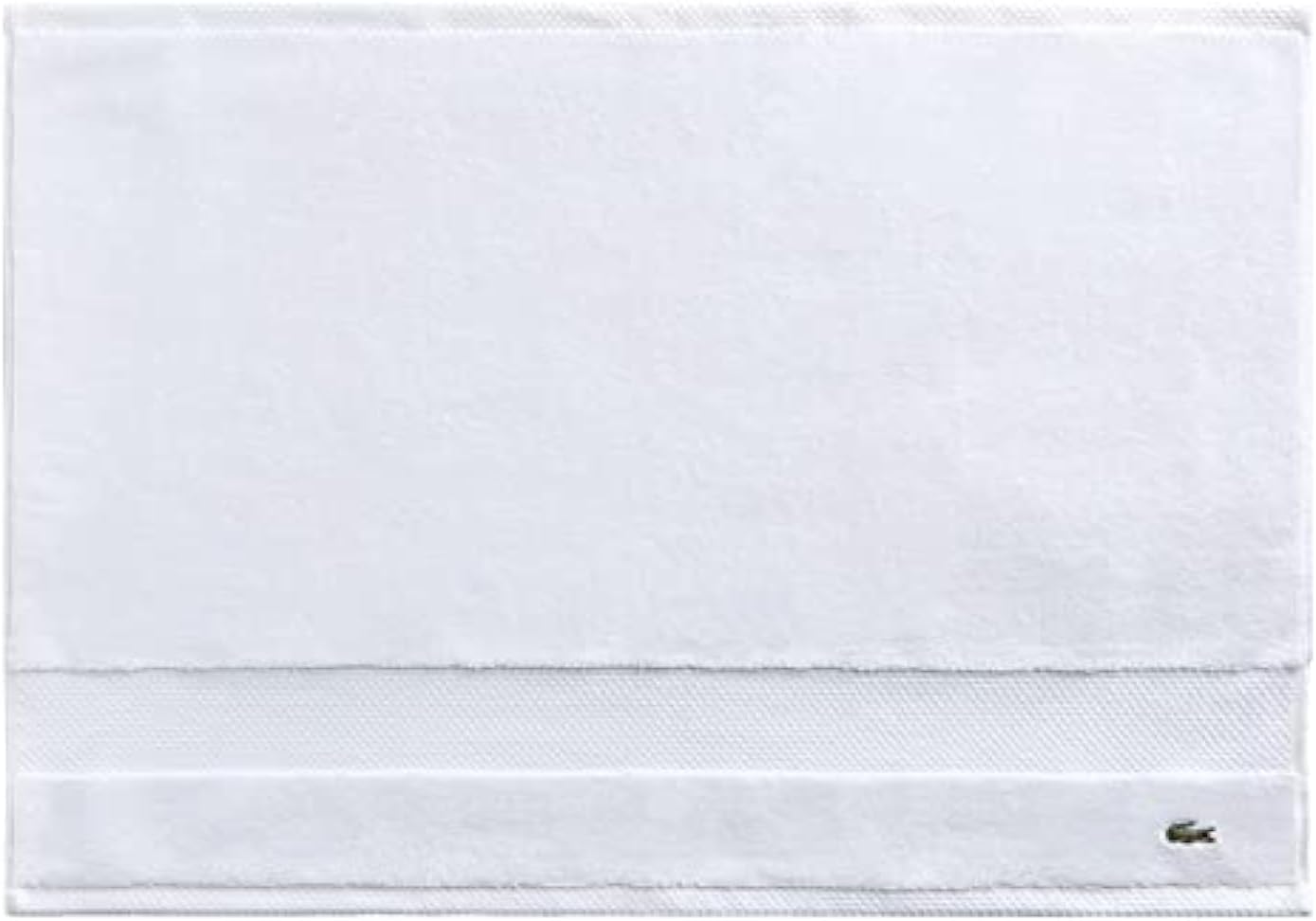 Lacoste Heritage Supima Cotton Bath Towel, Aloe, 30" x 54"