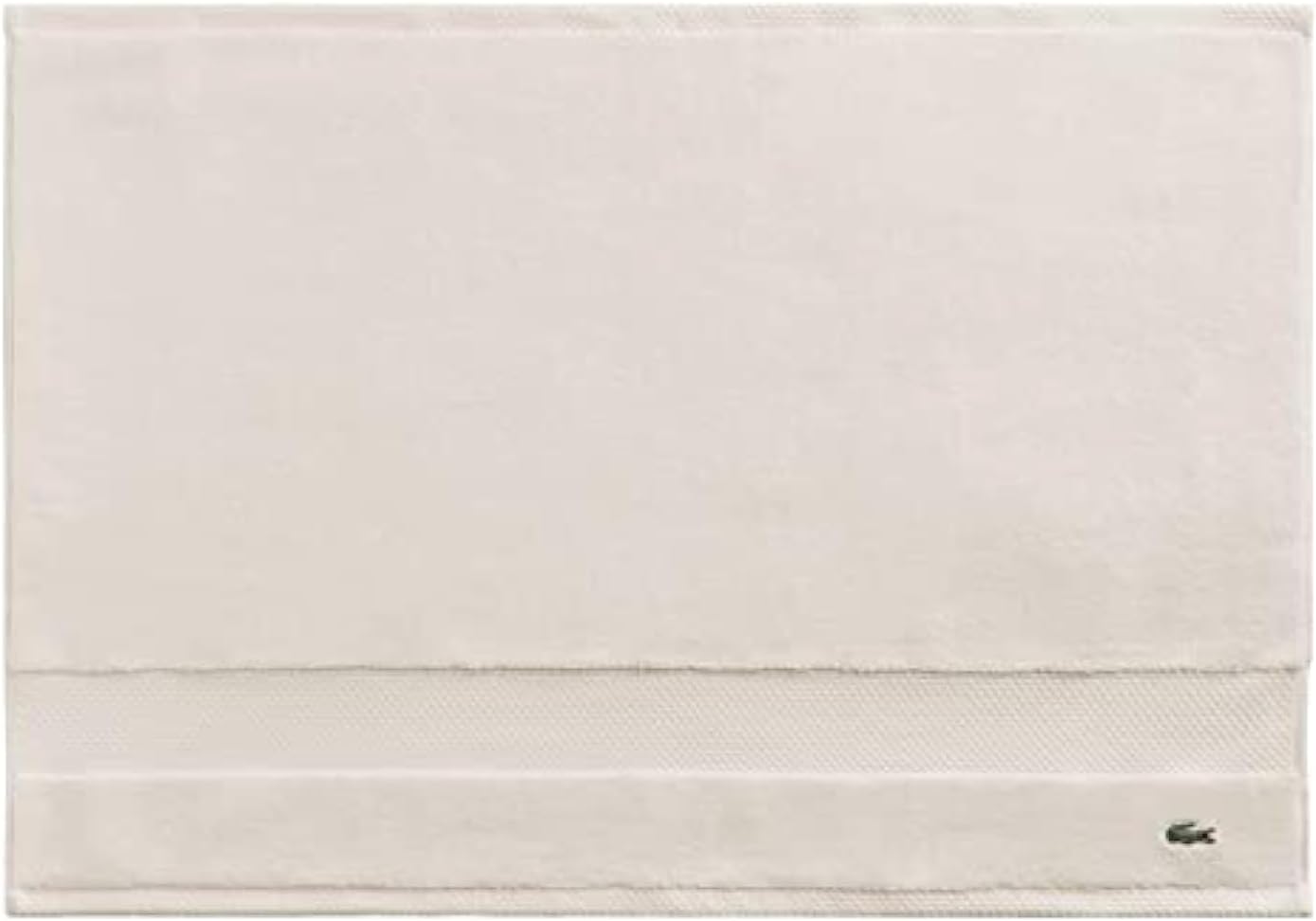 Lacoste Heritage Supima Cotton Bath Towel, Aloe, 30" x 54"
