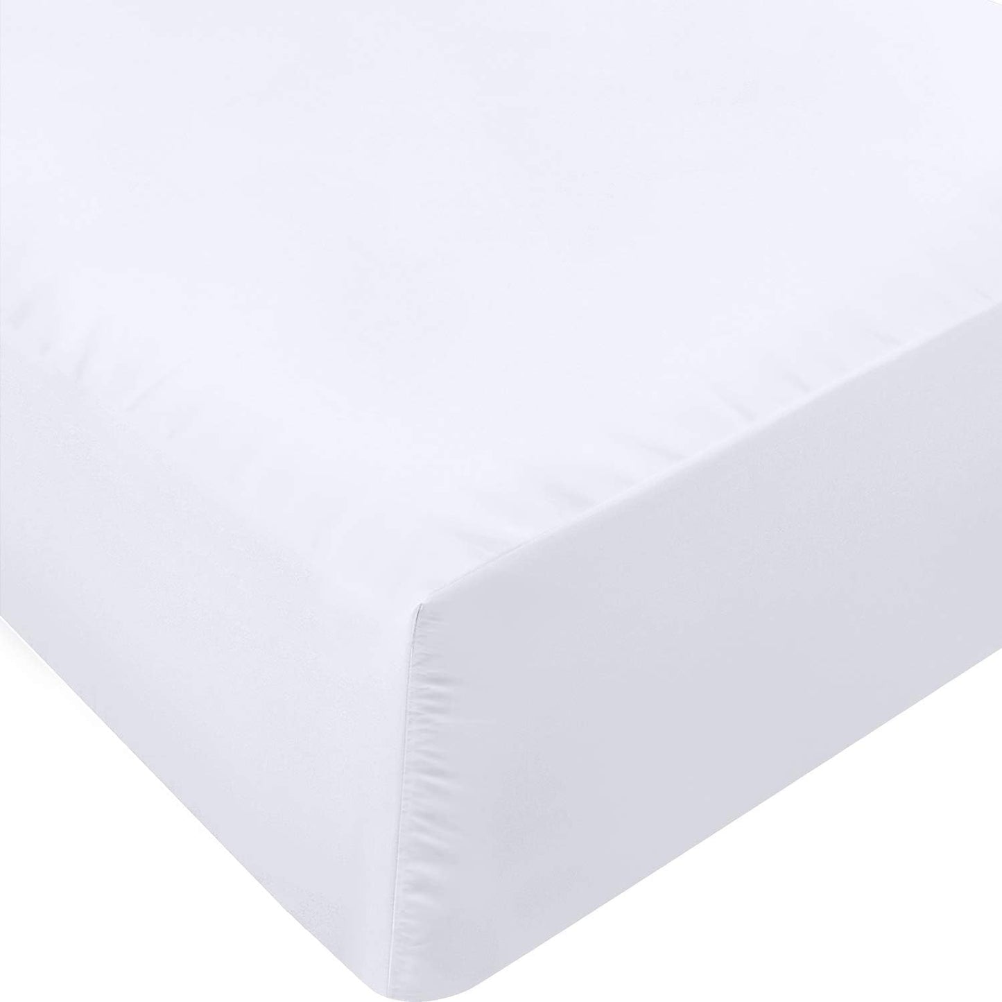 Utopia Bedding King Fitted Sheet - Bottom Sheet - Deep Pocket - Soft Microfiber - Shrinkage and Fade Resistant - Easy Care -1 Fitted Sheet Only (Grey)