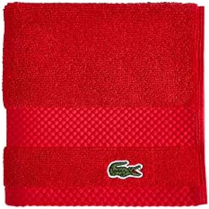 Lacoste Heritage Supima Cotton Bath Towel, Aloe, 30" x 54"