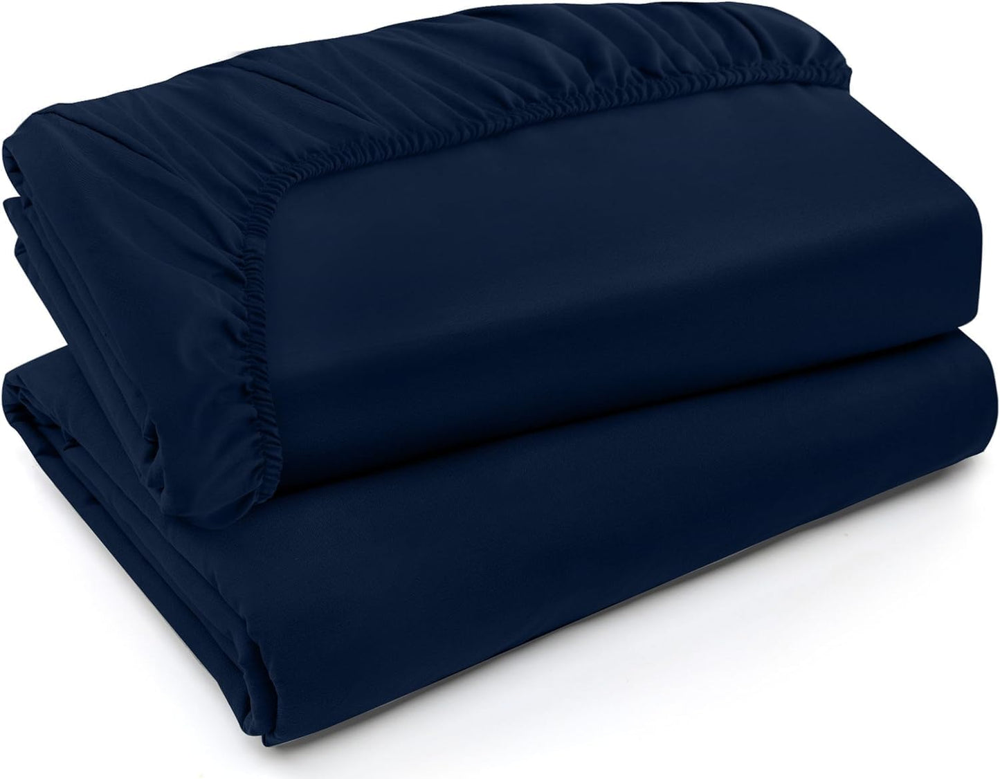 Utopia Bedding King Fitted Sheet - Bottom Sheet - Deep Pocket - Soft Microfiber - Shrinkage and Fade Resistant - Easy Care -1 Fitted Sheet Only (Grey)