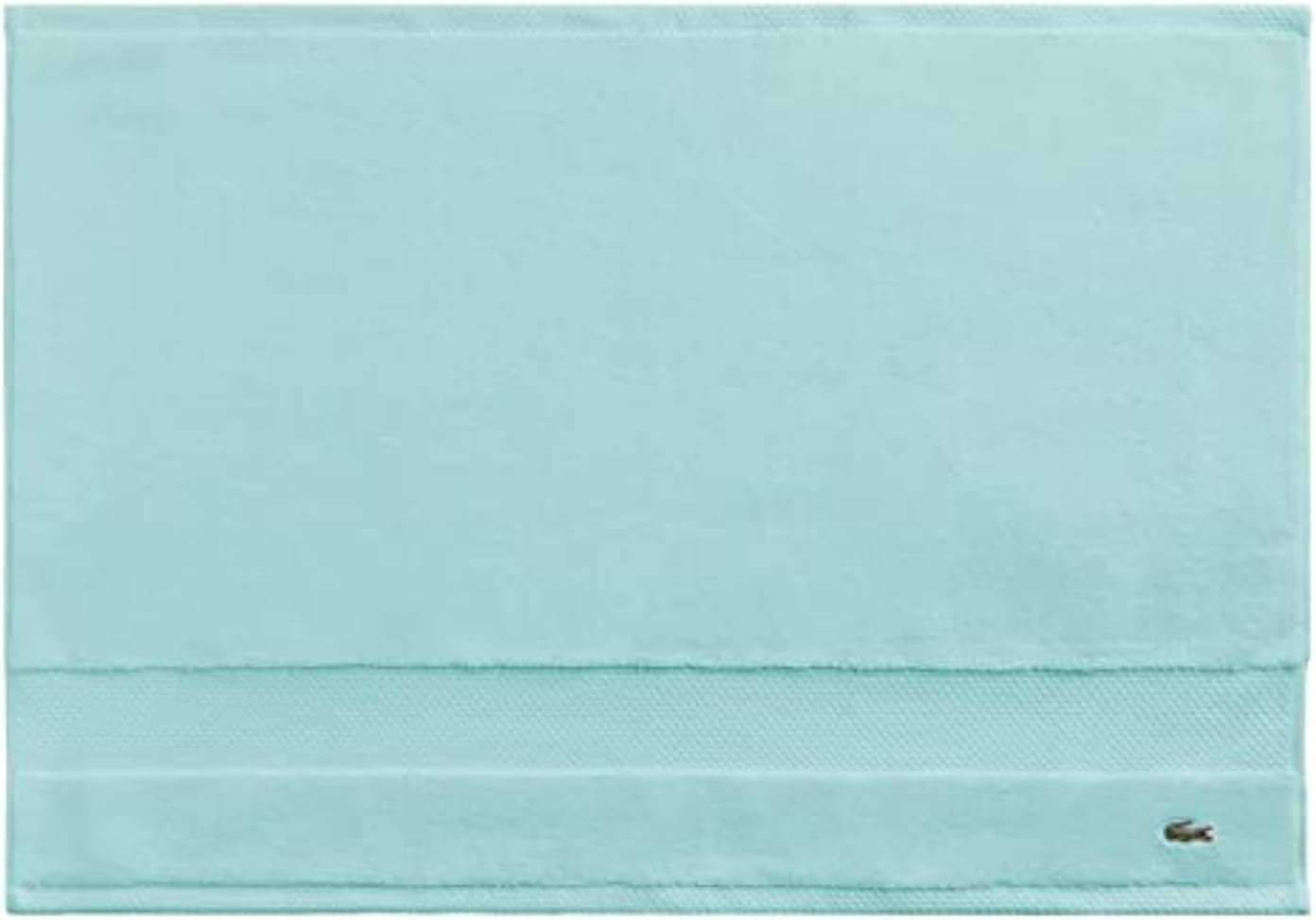 Lacoste Heritage Supima Cotton Bath Sheet, Celestial, 35" x 70"