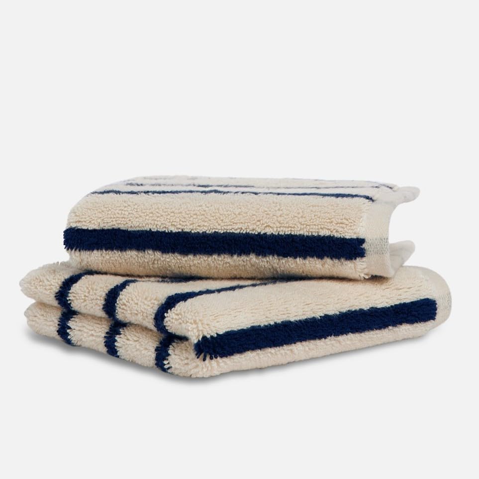 Brooklinen Super-Plush Turkish Cotton Bath Towels Set of 2 Cotton, 820 GSM, Machine Washable, Perfect Bath Towels for Bathroom, Spa & Shower (30" x 58", Smoke Grey)