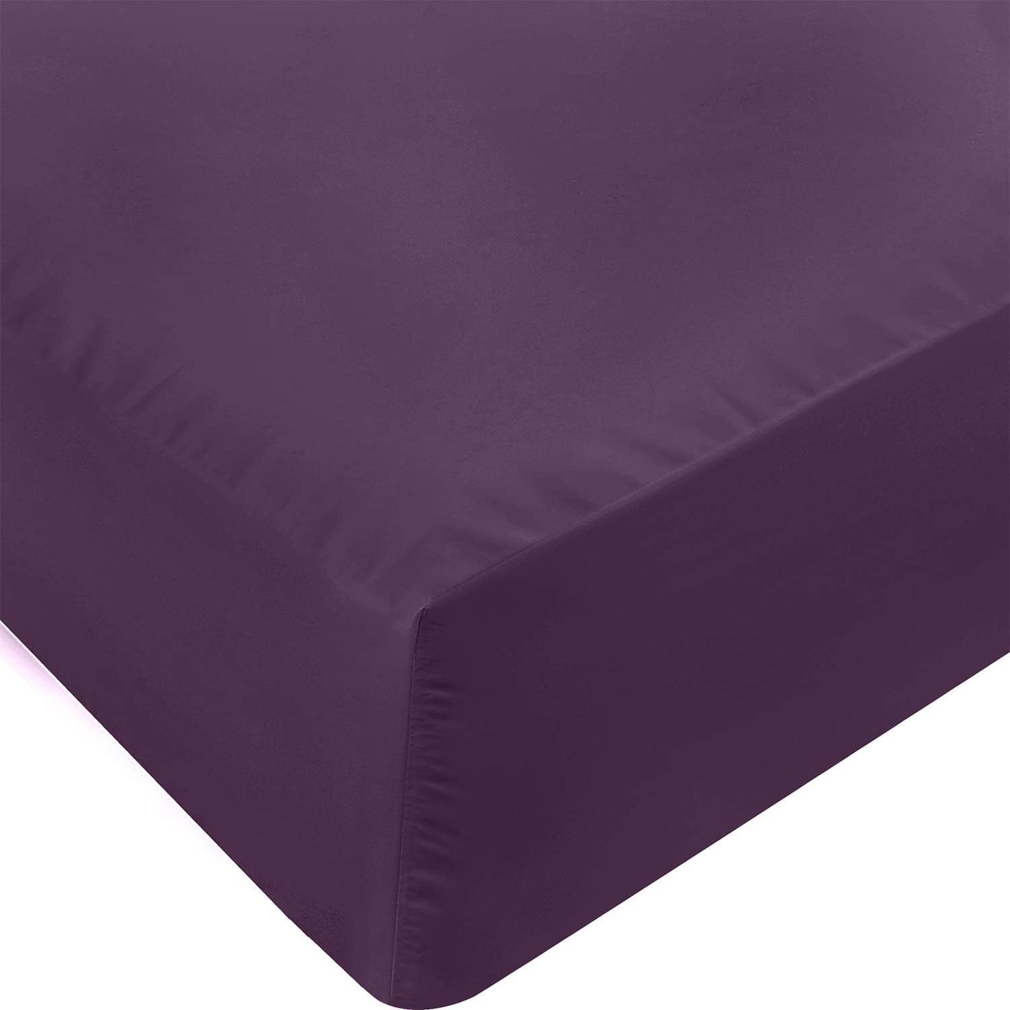 Utopia Bedding King Fitted Sheet - Bottom Sheet - Deep Pocket - Soft Microfiber - Shrinkage and Fade Resistant - Easy Care -1 Fitted Sheet Only (Grey)