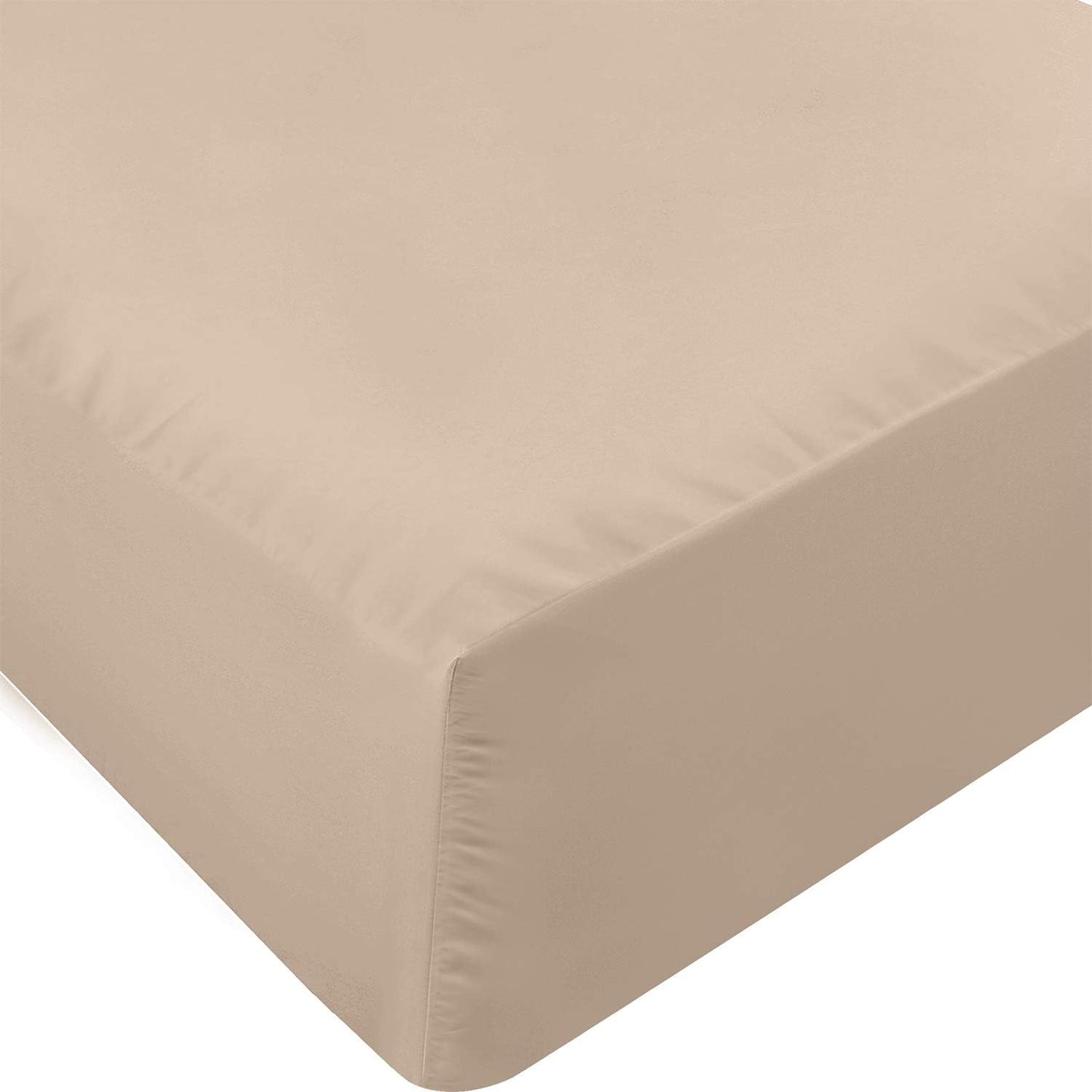 Utopia Bedding King Fitted Sheet - Bottom Sheet - Deep Pocket - Soft Microfiber - Shrinkage and Fade Resistant - Easy Care -1 Fitted Sheet Only (Grey)
