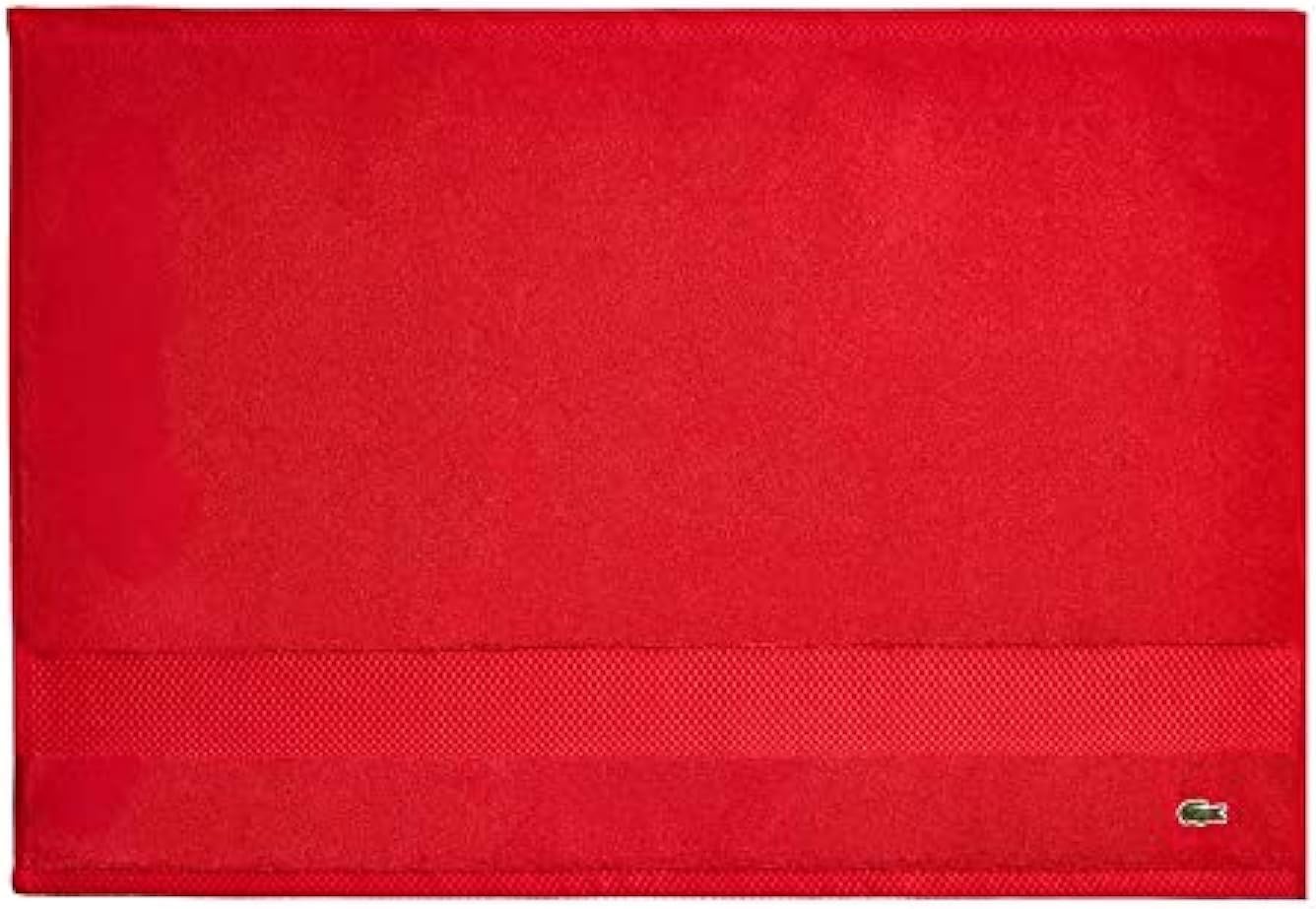 Lacoste Heritage Supima Cotton Bath Towel, Aloe, 30" x 54"