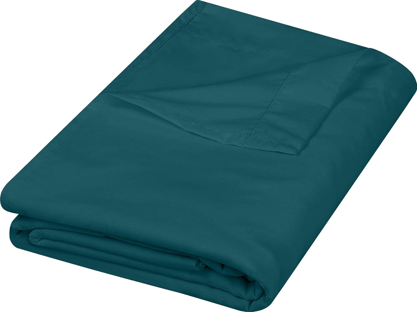 Utopia Bedding Flat Sheet - 1 Pack (Queen, White) - Soft Brushed Microfiber Fabric - Shrinkage & Fade Resistant Top Sheet - Easy Care Bed Sheet