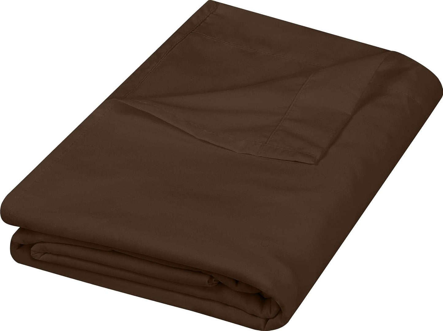 Utopia Bedding Flat Sheet - 1 Pack (Queen, White) - Soft Brushed Microfiber Fabric - Shrinkage & Fade Resistant Top Sheet - Easy Care Bed Sheet