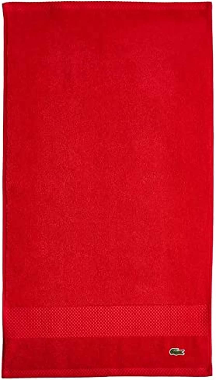 Lacoste Heritage Supima Cotton Bath Towel, Aloe, 30" x 54"