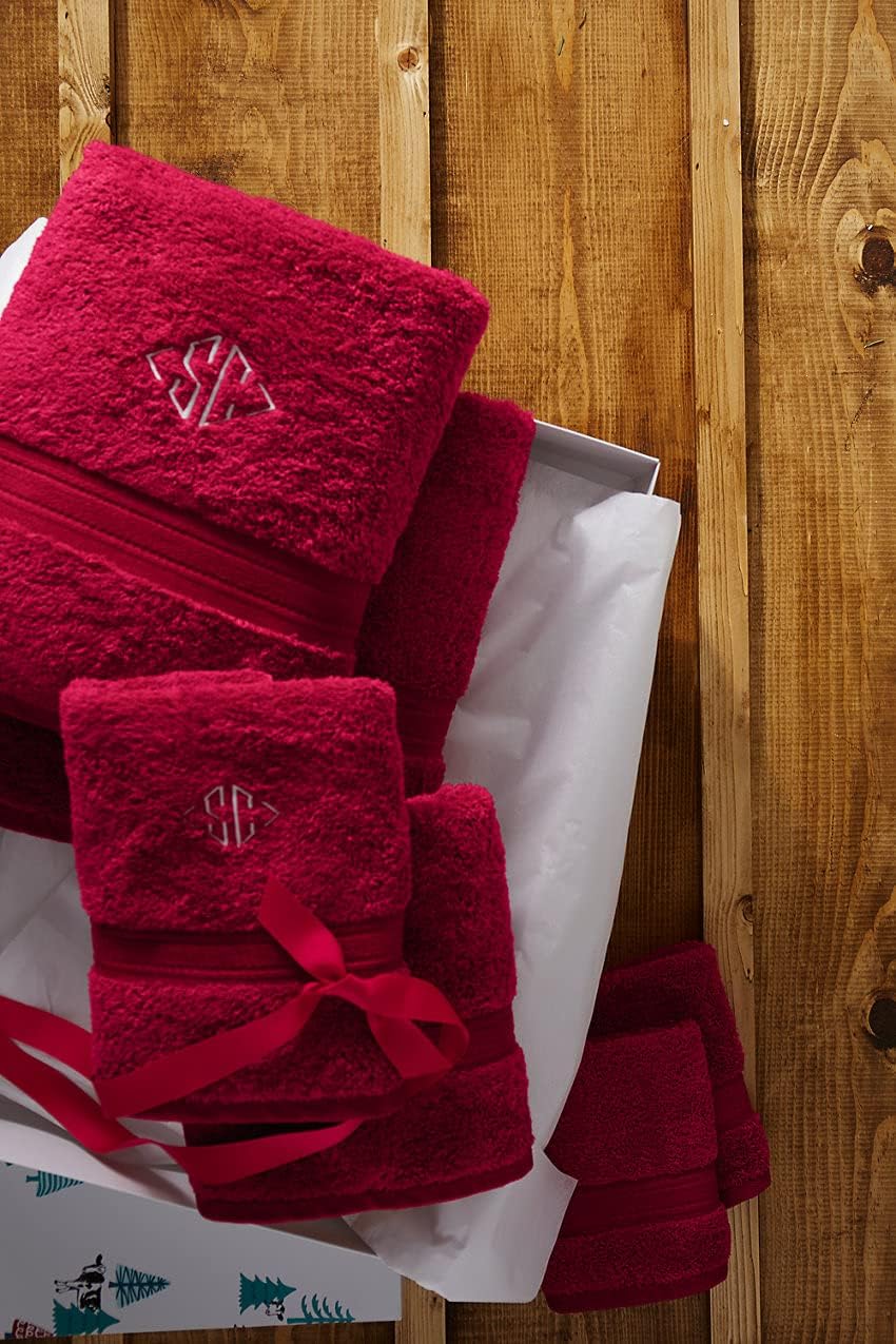 Lands' End Supima Towel White Bath Towel Set