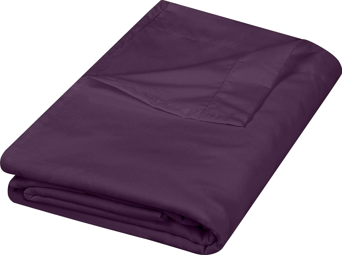 Utopia Bedding Flat Sheet - 1 Pack (Queen, White) - Soft Brushed Microfiber Fabric - Shrinkage & Fade Resistant Top Sheet - Easy Care Bed Sheet