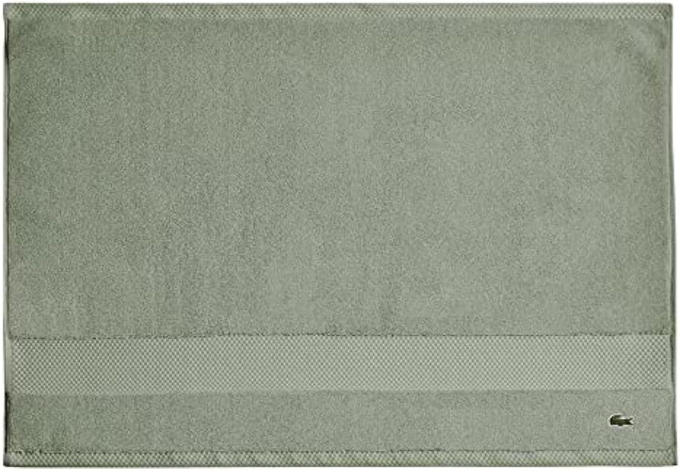 Lacoste Heritage Supima Cotton Bath Towel, Aloe, 30" x 54"