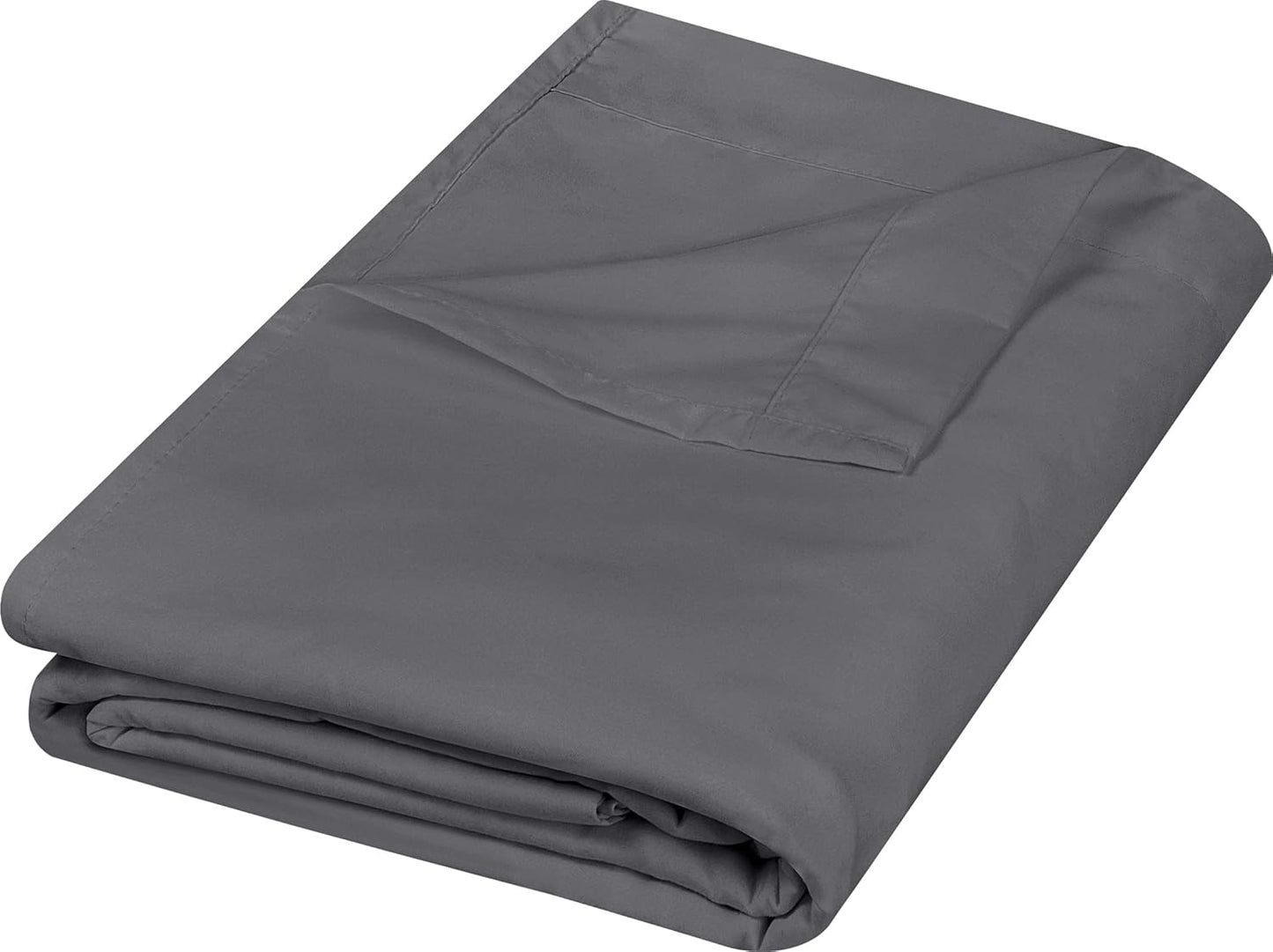 Utopia Bedding Flat Sheet - 1 Pack (Queen, White) - Soft Brushed Microfiber Fabric - Shrinkage & Fade Resistant Top Sheet - Easy Care Bed Sheet