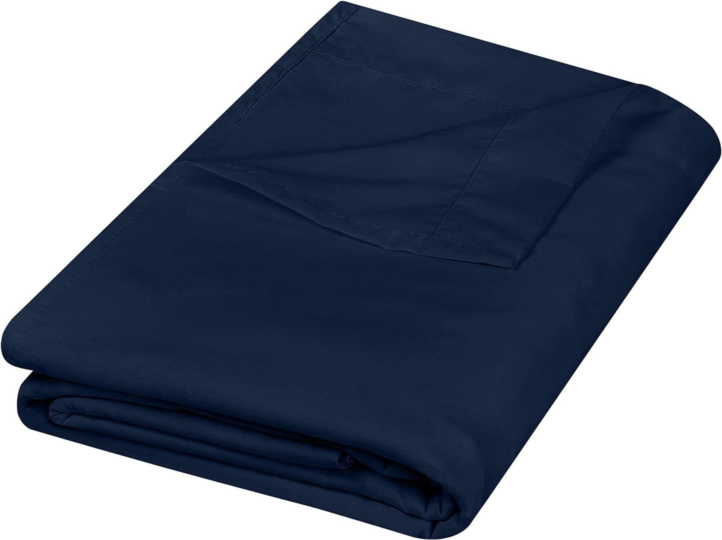Utopia Bedding Flat Sheet - 1 Pack (Queen, White) - Soft Brushed Microfiber Fabric - Shrinkage & Fade Resistant Top Sheet - Easy Care Bed Sheet