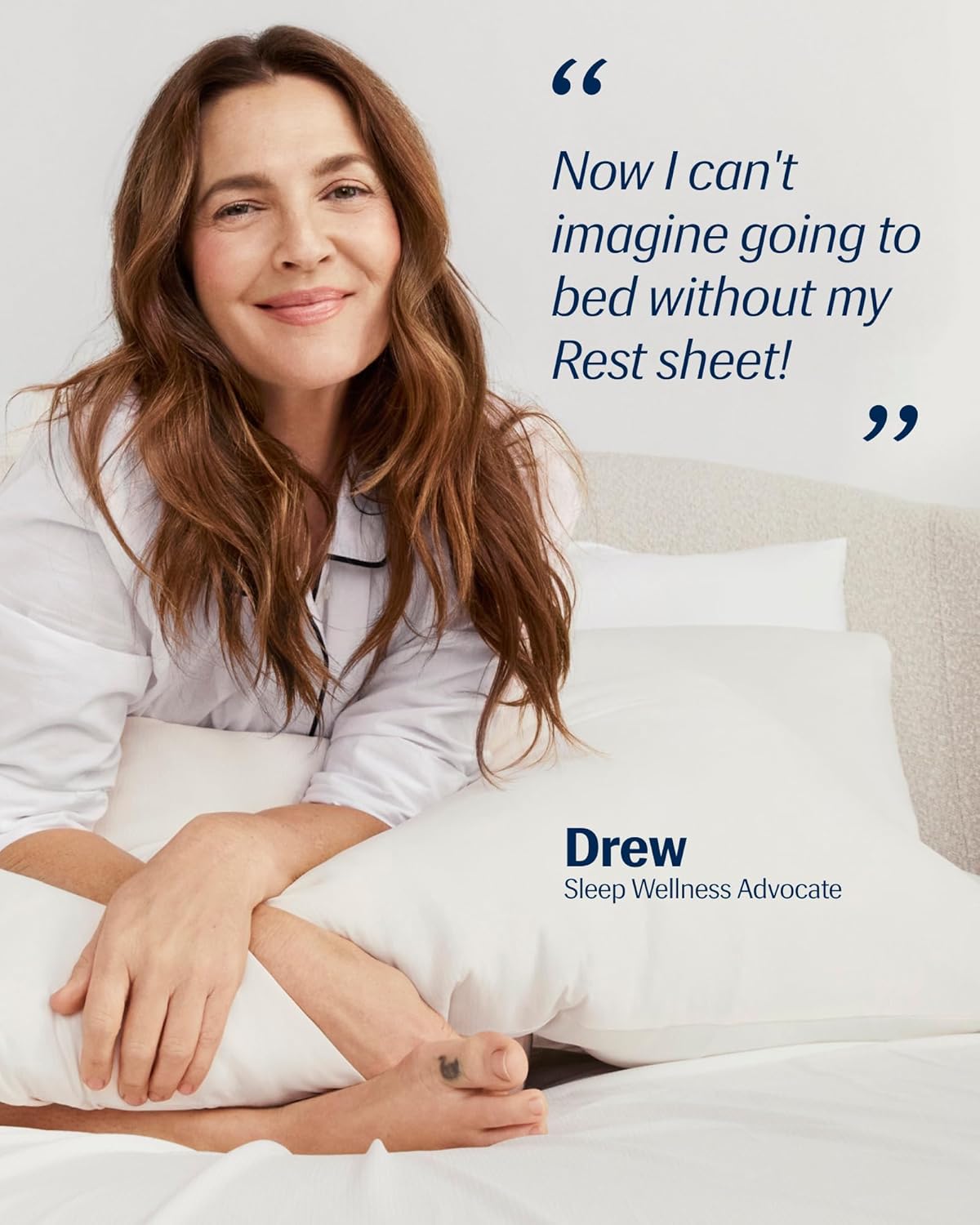 REST® Evercool®+ Cooling Sheet Set, Queen Size, Light Gray, Breathable Bed Sheets for Hot Sleeper and Night Sweats, with Pillowcases, with Ionic+ Self-Cleaning Silver Yarn for Sensitive Skin, 4PCS