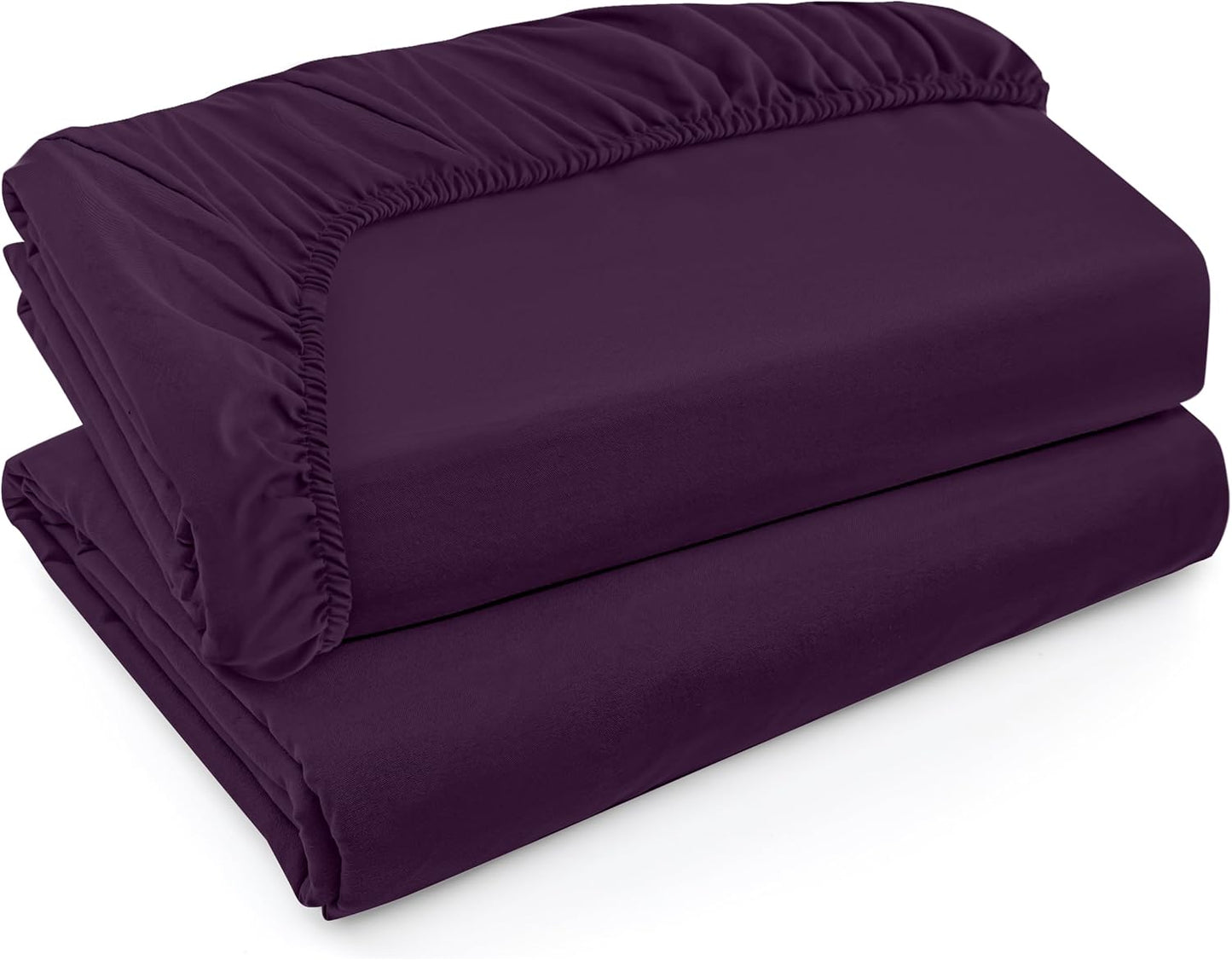 Utopia Bedding King Fitted Sheet - Bottom Sheet - Deep Pocket - Soft Microfiber - Shrinkage and Fade Resistant - Easy Care -1 Fitted Sheet Only (Grey)