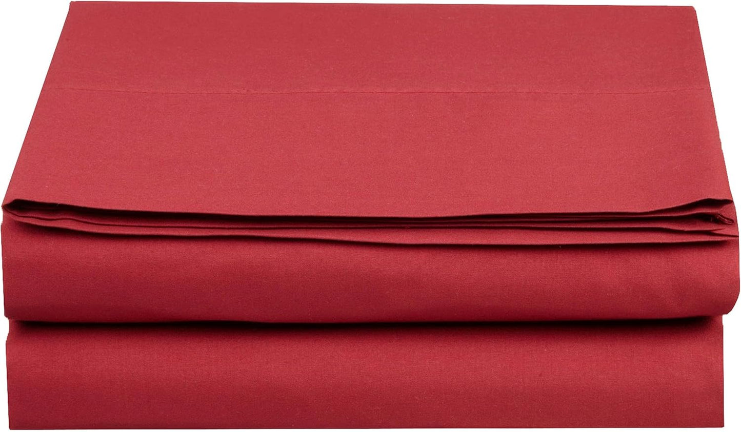 Luxury Flat Sheet on Amazon Elegant Comfort Wrinkle-Free 1500 Premier Hotel Quality 1-Piece Flat Sheet, King Size, White