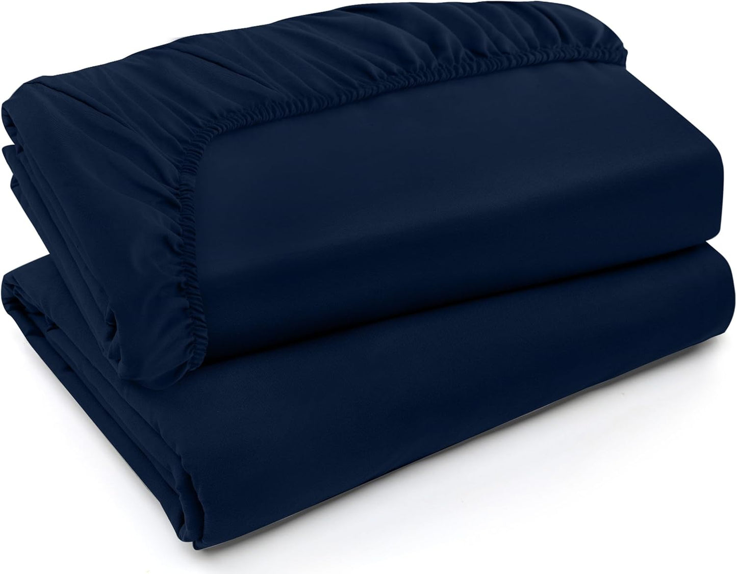 Utopia Bedding King Fitted Sheet - Bottom Sheet - Deep Pocket - Soft Microfiber - Shrinkage and Fade Resistant - Easy Care -1 Fitted Sheet Only (Grey)