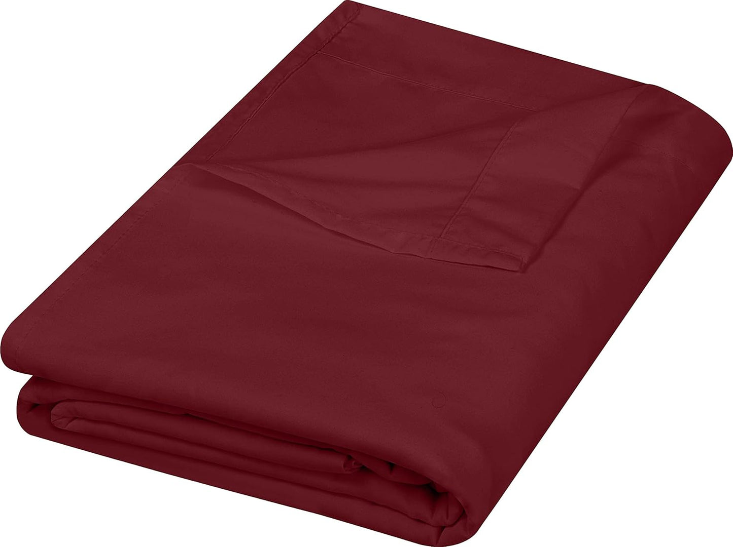 Utopia Bedding Flat Sheet - 1 Pack (Queen, White) - Soft Brushed Microfiber Fabric - Shrinkage & Fade Resistant Top Sheet - Easy Care Bed Sheet