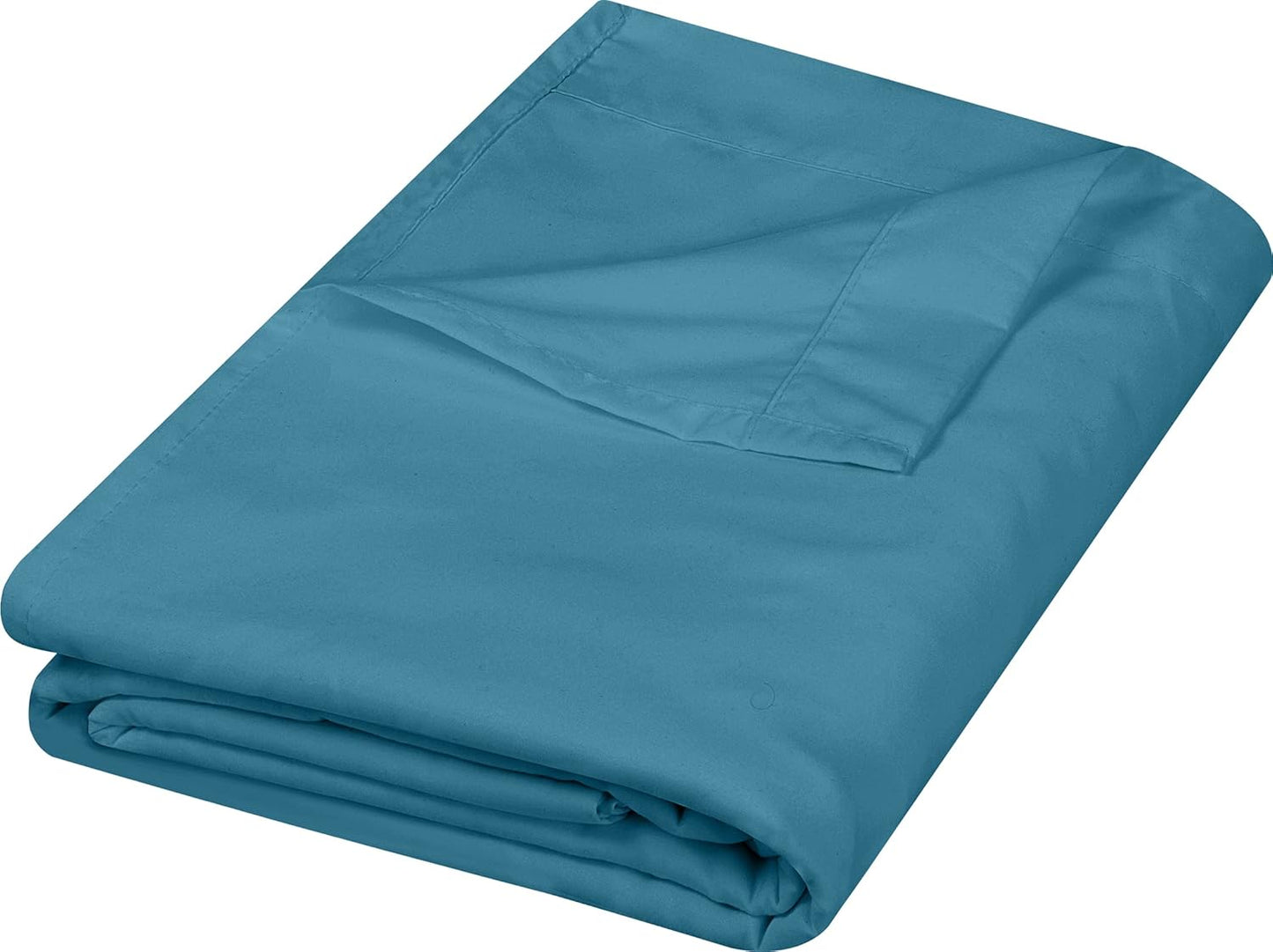 Utopia Bedding Flat Sheet - 1 Pack (Queen, White) - Soft Brushed Microfiber Fabric - Shrinkage & Fade Resistant Top Sheet - Easy Care Bed Sheet