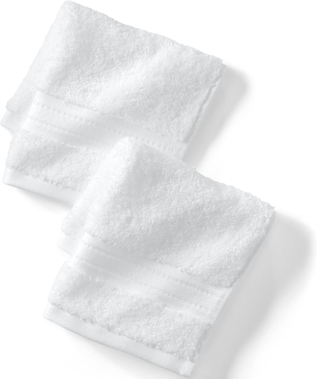 Lands' End Supima Towel White Bath Towel Set