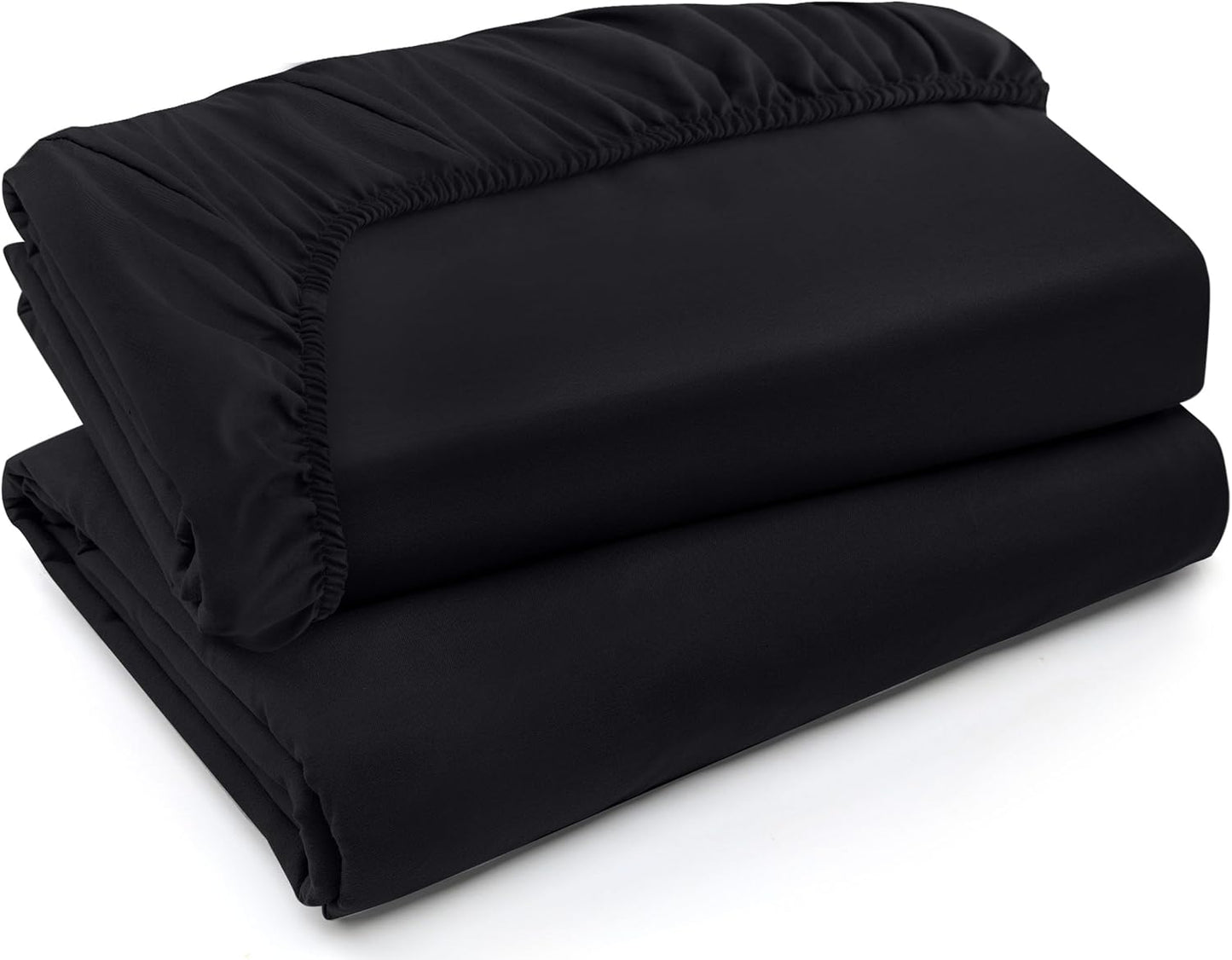 Utopia Bedding King Fitted Sheet - Bottom Sheet - Deep Pocket - Soft Microfiber - Shrinkage and Fade Resistant - Easy Care -1 Fitted Sheet Only (Grey)