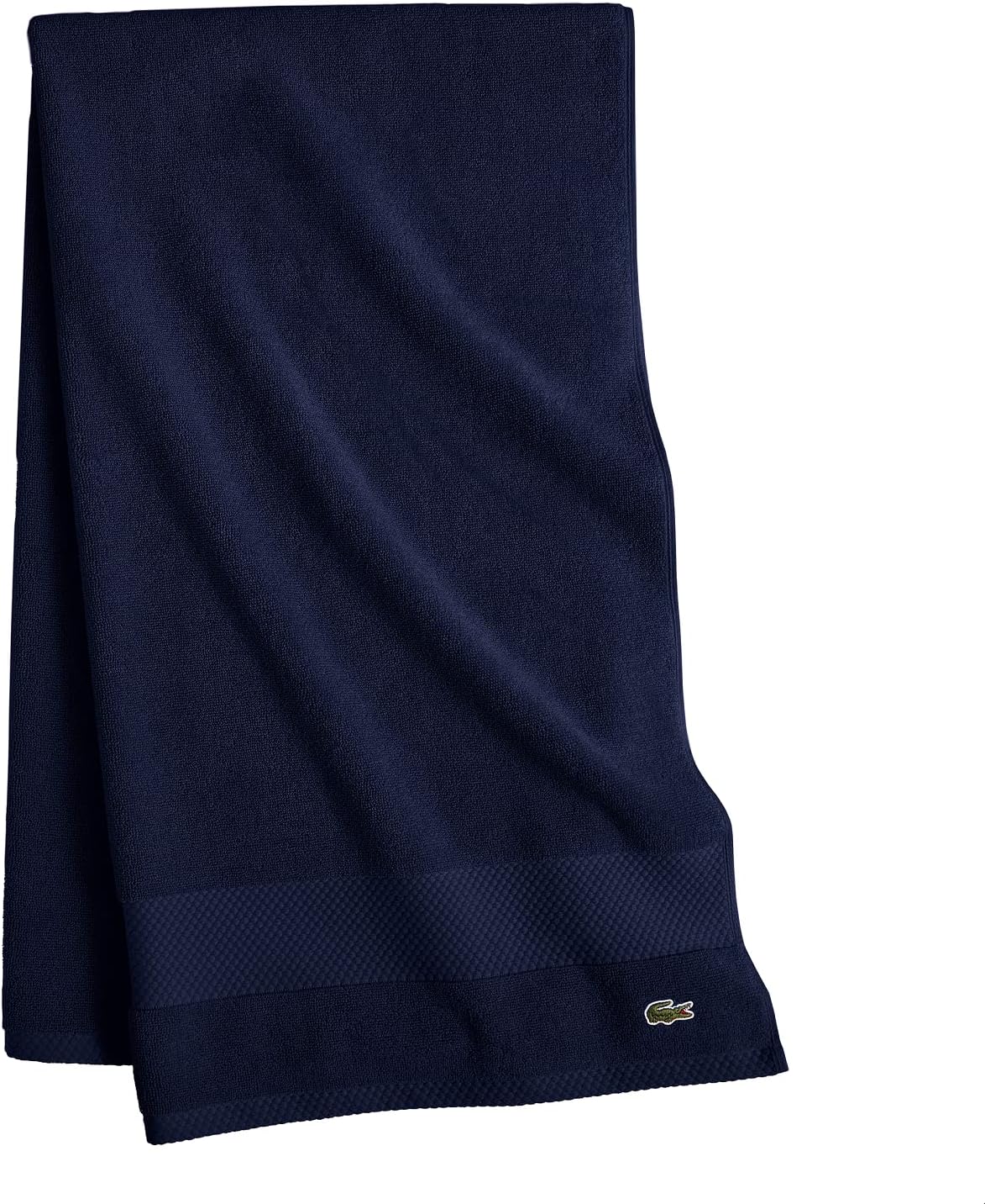 Lacoste Heritage Supima Cotton Bath Towel, Aloe, 30" x 54"