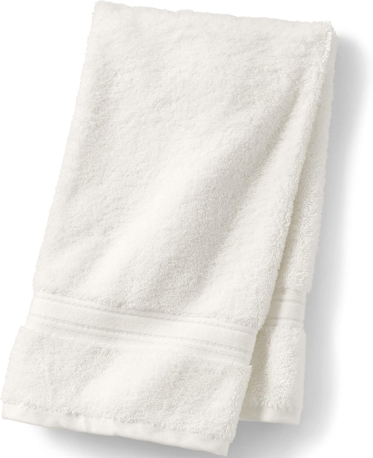 Lands' End Supima Towel White Bath Towel Set