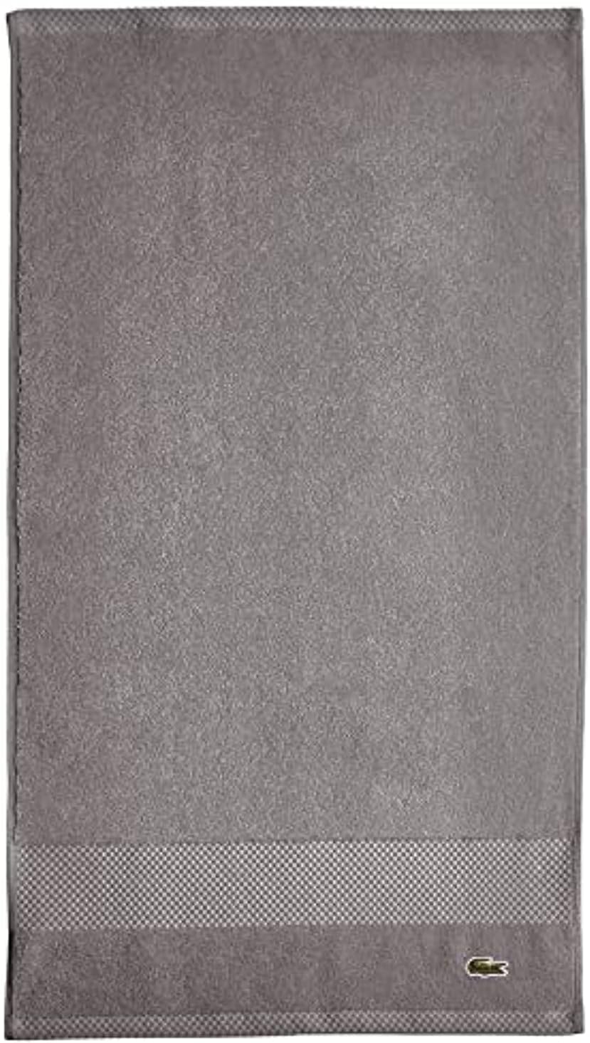 Lacoste Heritage Supima Cotton Bath Towel, Aloe, 30" x 54"