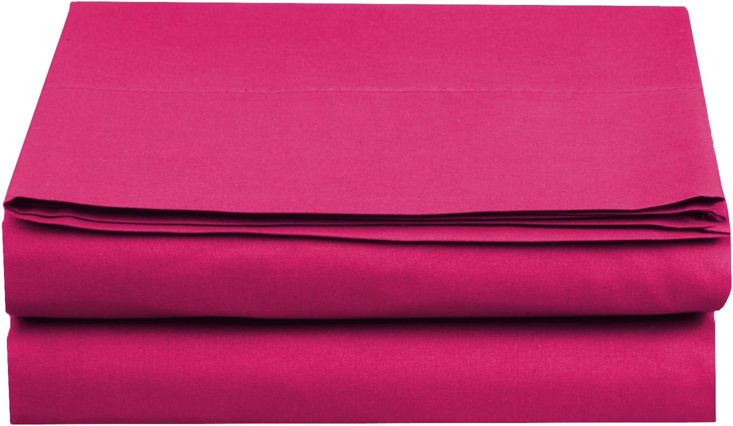 Luxury Flat Sheet on Amazon Elegant Comfort Wrinkle-Free 1500 Premier Hotel Quality 1-Piece Flat Sheet, King Size, White