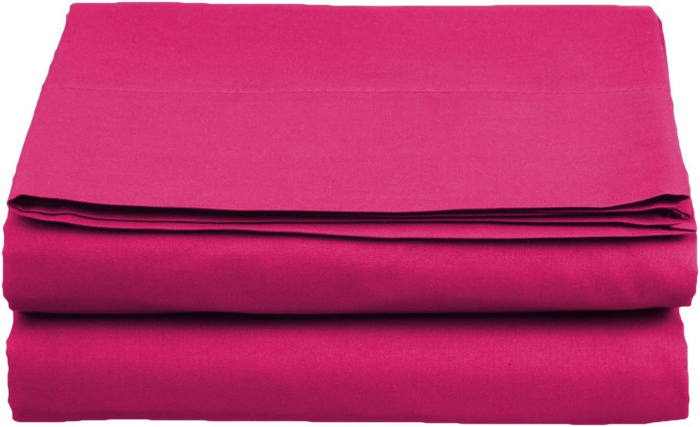 Luxury Flat Sheet on Amazon Elegant Comfort Wrinkle-Free 1500 Premier Hotel Quality 1-Piece Flat Sheet, King Size, White