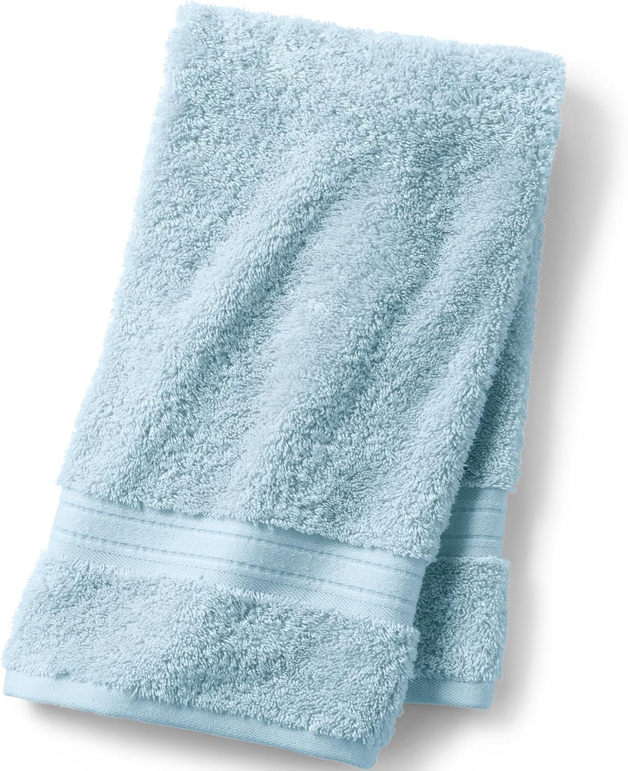 Lands' End Supima Towel White Bath Towel Set