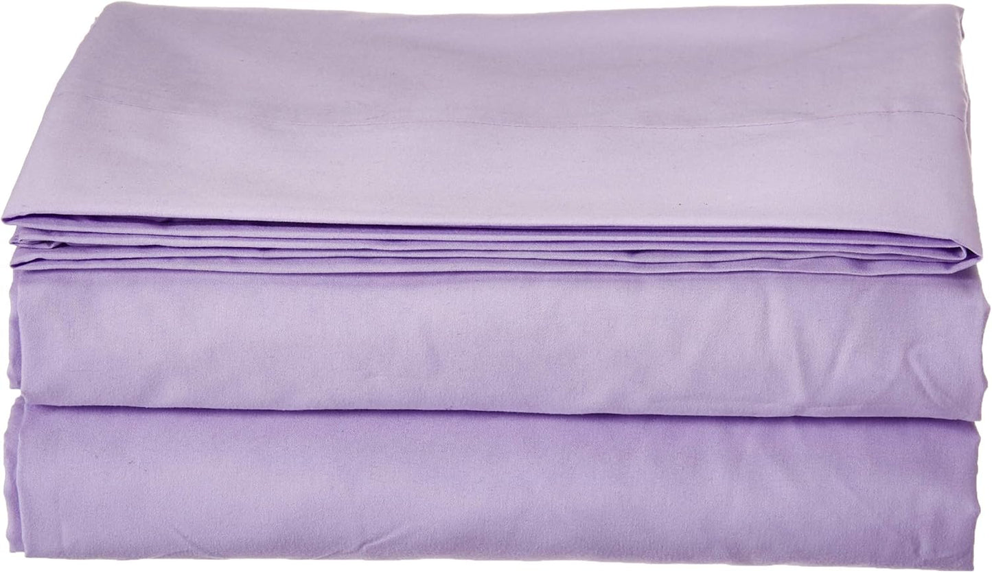 Luxury Flat Sheet on Amazon Elegant Comfort Wrinkle-Free 1500 Premier Hotel Quality 1-Piece Flat Sheet, King Size, White