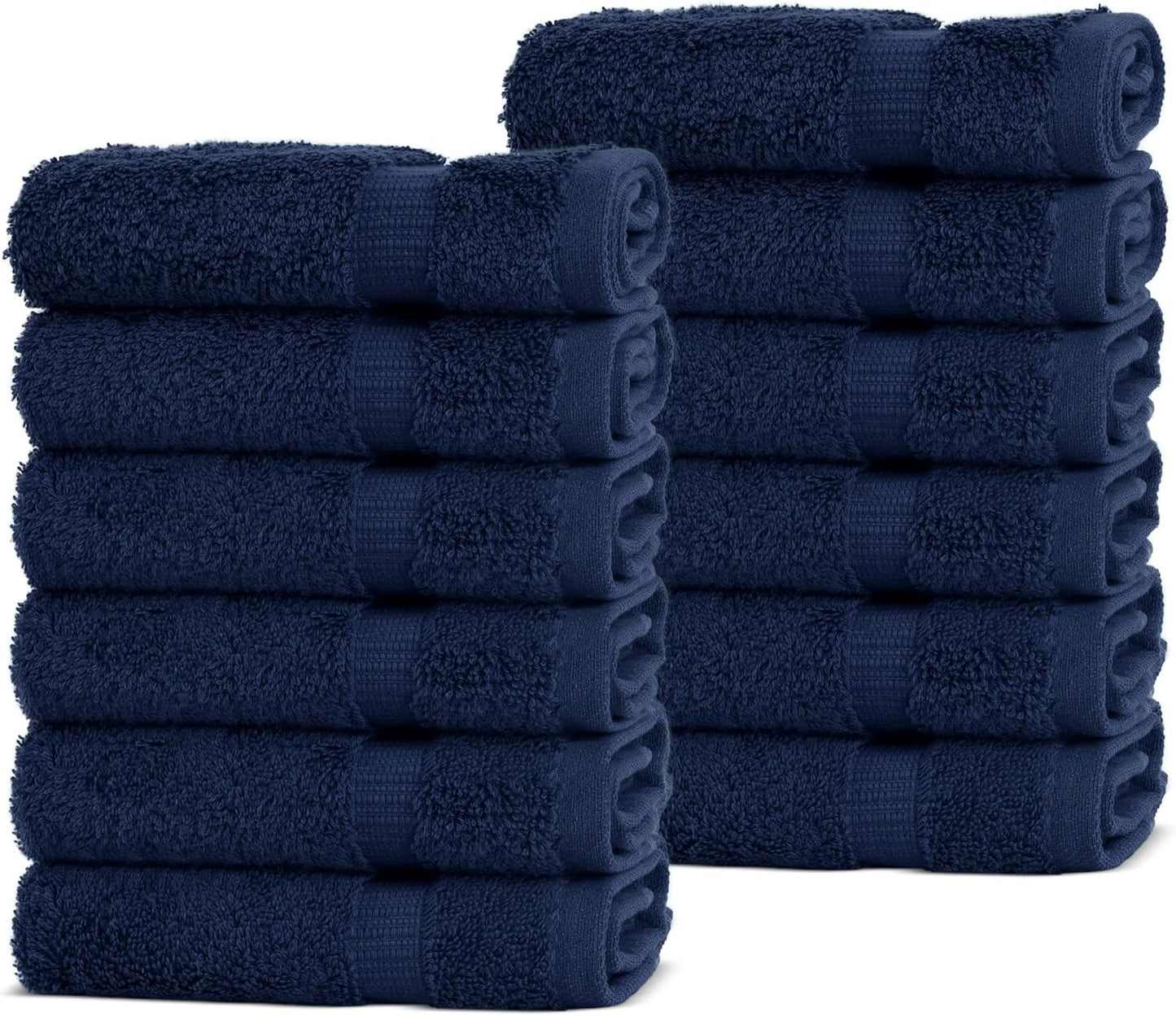 Chakir Turkish Linens | Hotel & Spa Quality 100% Cotton Premium Turkish Towels | Soft & Absorbent (4-Piece Bath Towels, White)