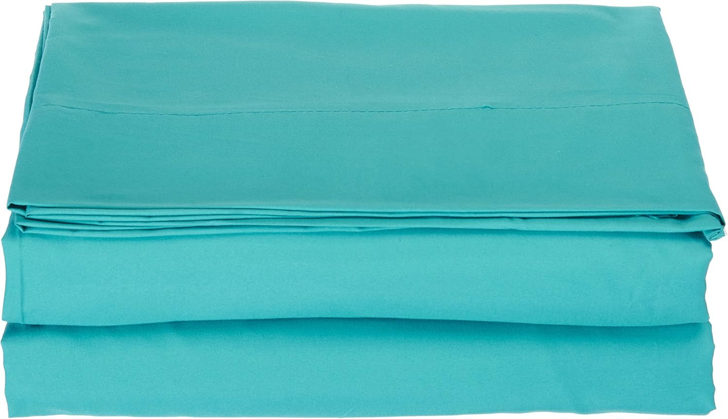 Luxury Flat Sheet on Amazon Elegant Comfort Wrinkle-Free 1500 Premier Hotel Quality 1-Piece Flat Sheet, King Size, White