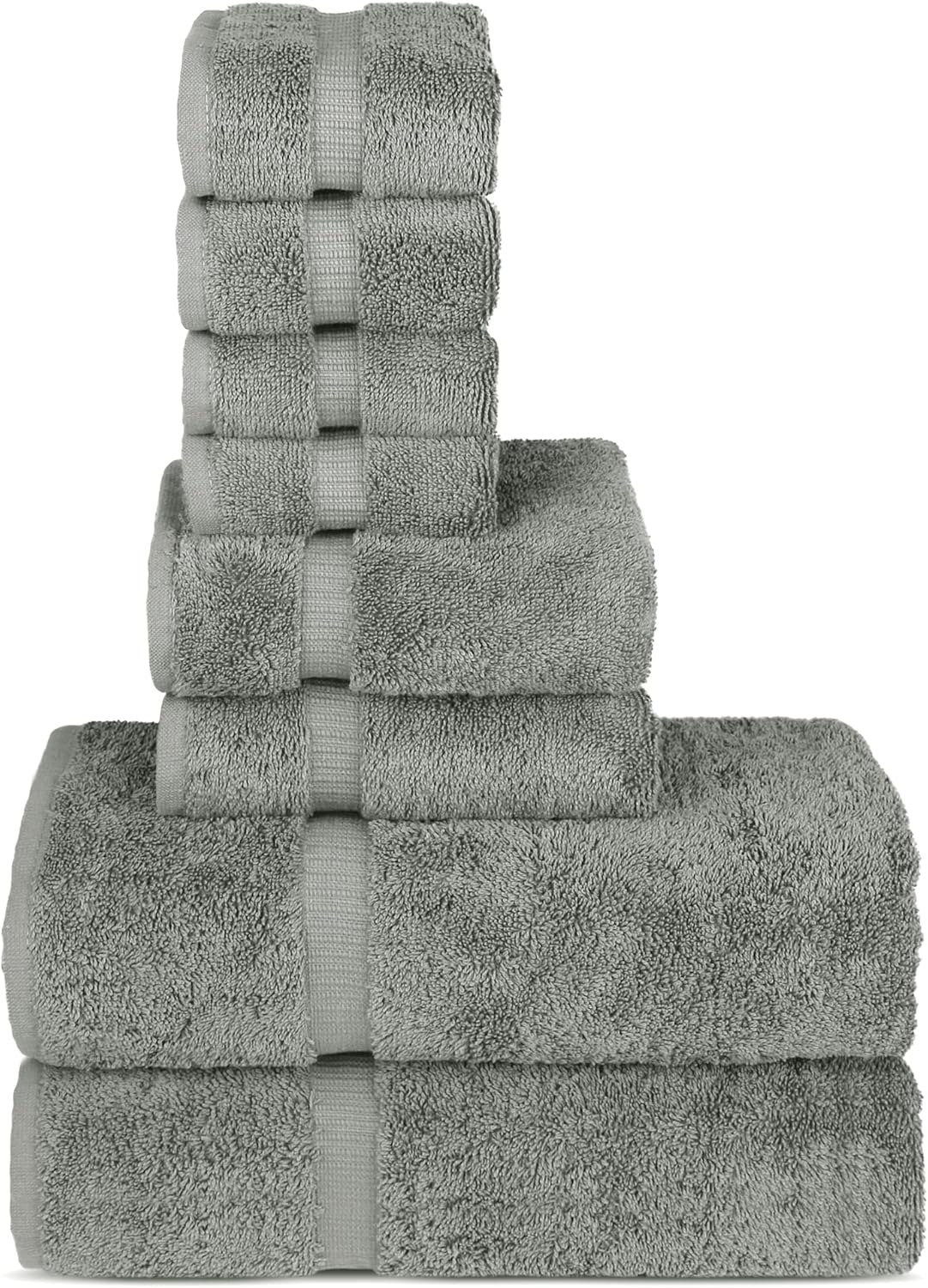 Chakir Turkish Linens | Hotel & Spa Quality 100% Cotton Premium Turkish Towels | Soft & Absorbent (4-Piece Bath Towels, White)