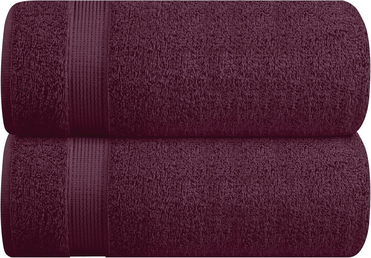Belizzi Home Ultra Soft 3 Pack Cotton Towel Set, Contains a Bath Towel 28x55 inch, a Hand Towel 16x24 inch & a Wash Coth 12x12 inch, Ideal Everyday use, Compact & Lightweight - Black