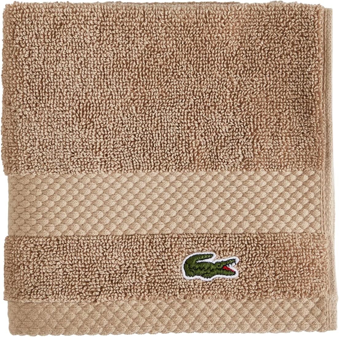 Lacoste Heritage Supima Cotton Bath Towel, Aloe, 30" x 54"