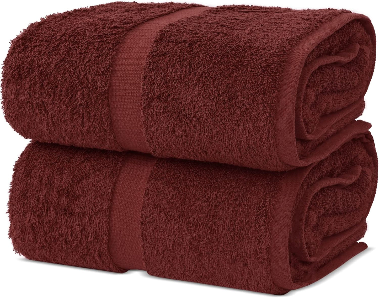 Chakir Turkish Linens | Hotel & Spa Quality 100% Cotton Premium Turkish Towels | Soft & Absorbent (4-Piece Bath Towels, White)