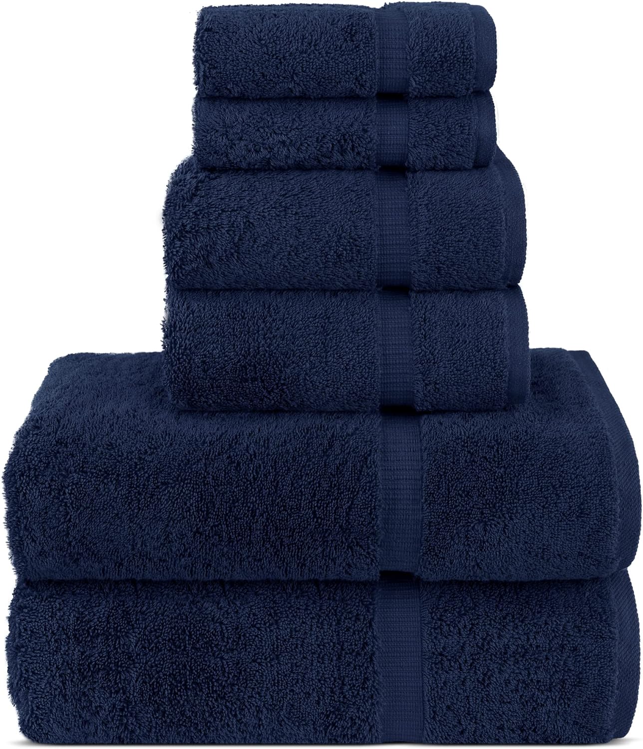 Chakir Turkish Linens | Hotel & Spa Quality 100% Cotton Premium Turkish Towels | Soft & Absorbent (4-Piece Bath Towels, White)
