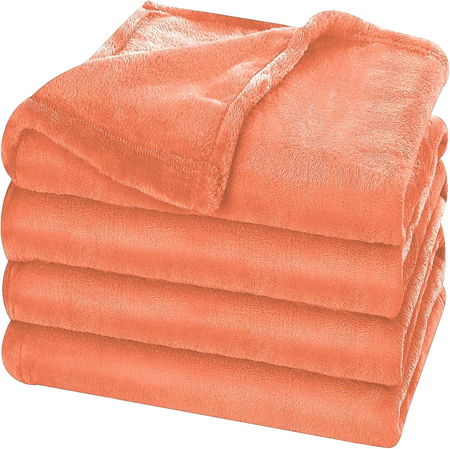 Fleece Blanket Lightweight Throw Blankets for Sofa,Couch,Bed,Super Soft Cozy Microfiber Blanket(Grey，5060)