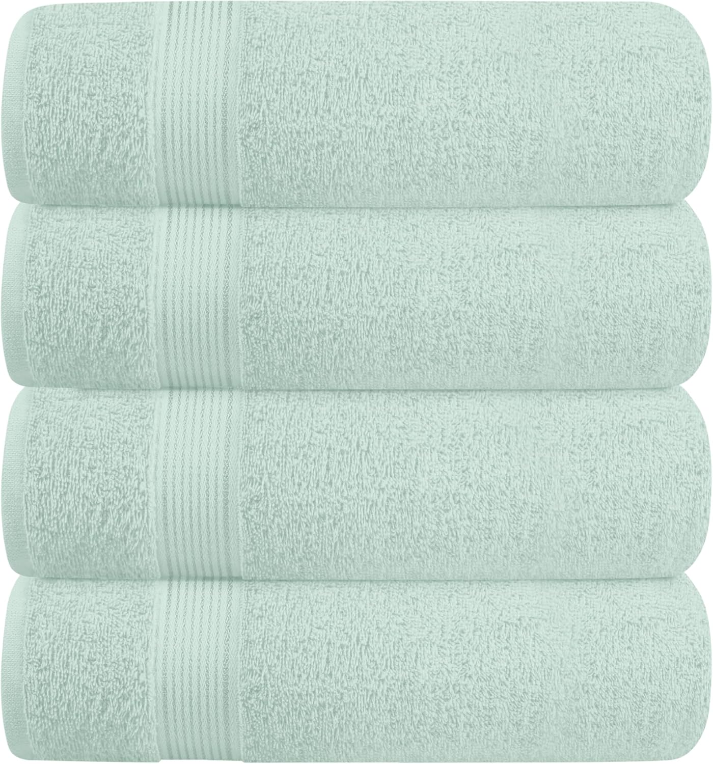 Belizzi Home Ultra Soft 3 Pack Cotton Towel Set, Contains a Bath Towel 28x55 inch, a Hand Towel 16x24 inch & a Wash Coth 12x12 inch, Ideal Everyday use, Compact & Lightweight - Black