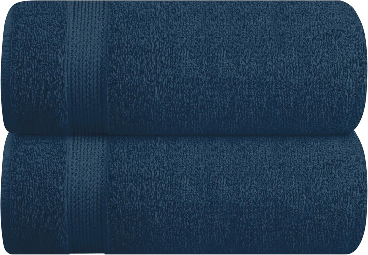 Belizzi Home Ultra Soft 3 Pack Cotton Towel Set, Contains a Bath Towel 28x55 inch, a Hand Towel 16x24 inch & a Wash Coth 12x12 inch, Ideal Everyday use, Compact & Lightweight - Black