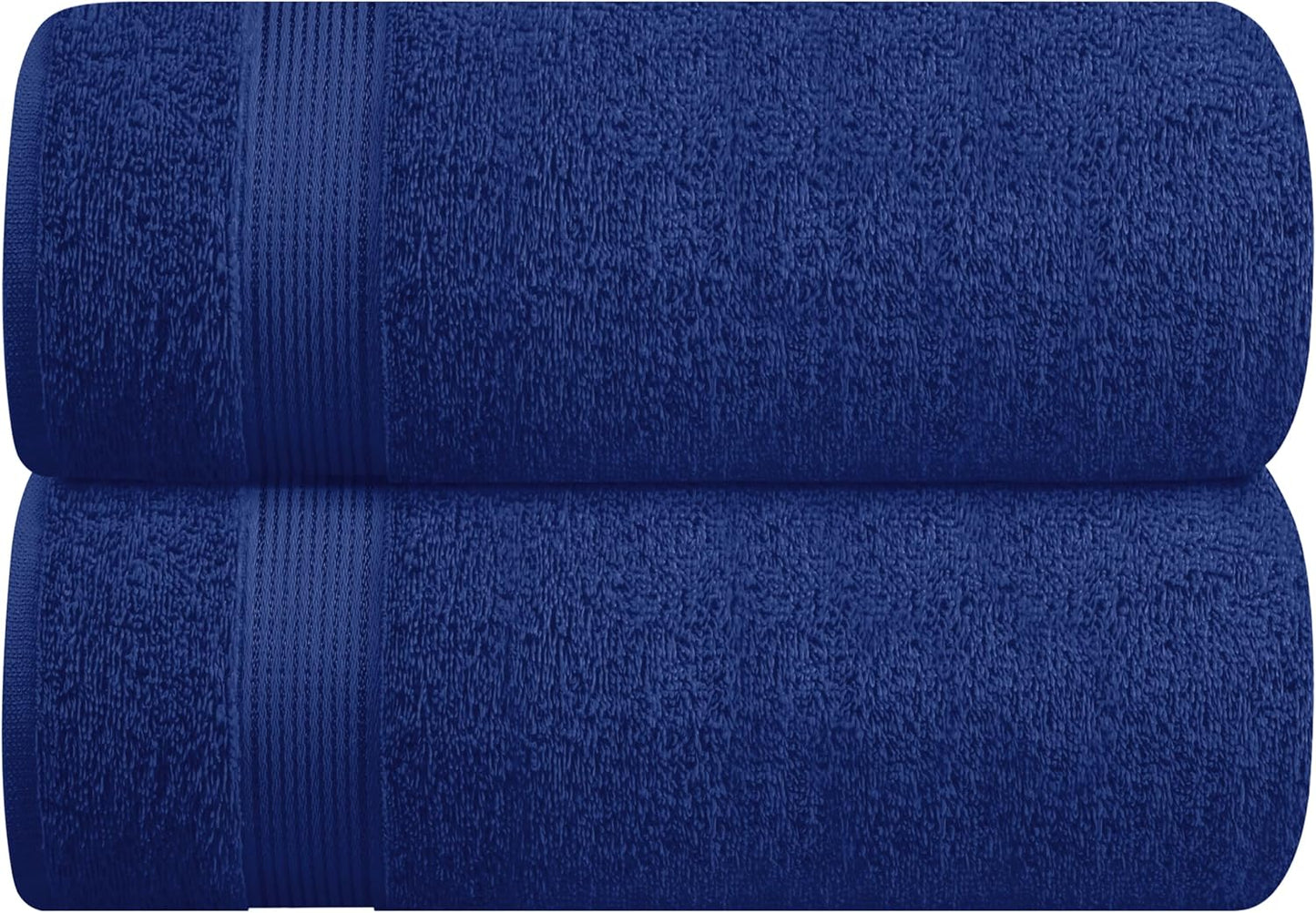 Belizzi Home Ultra Soft 3 Pack Cotton Towel Set, Contains a Bath Towel 28x55 inch, a Hand Towel 16x24 inch & a Wash Coth 12x12 inch, Ideal Everyday use, Compact & Lightweight - Black